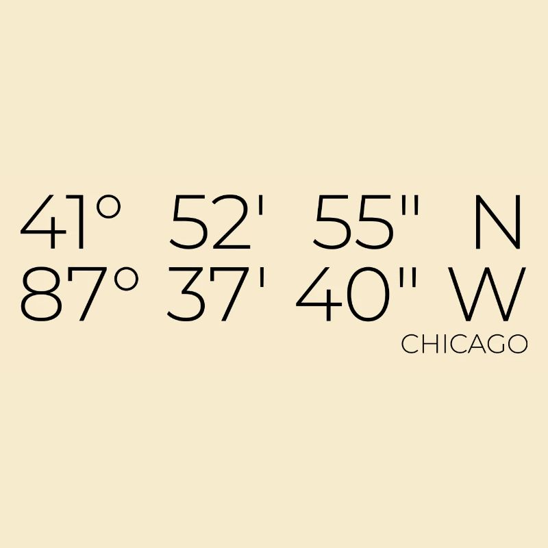 Coordonnées Chicago
