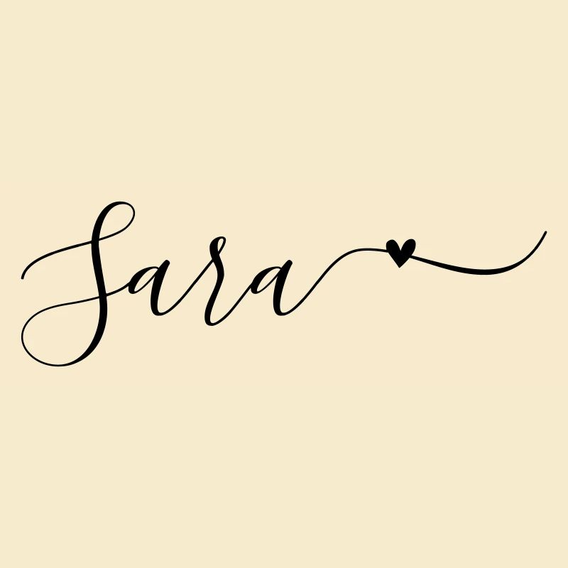 Sara Name First Name Decorative