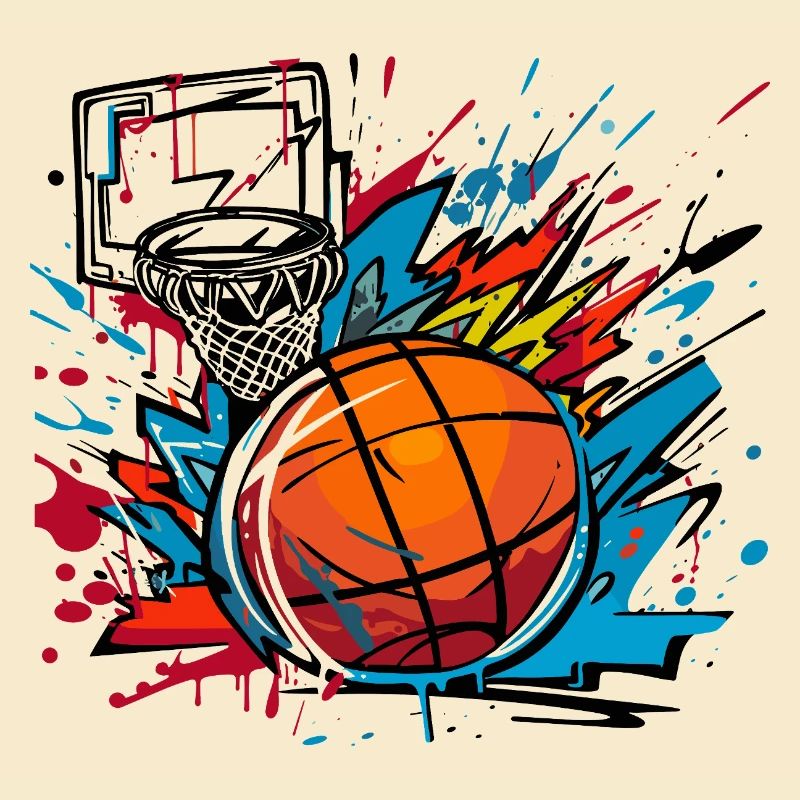 Basketball Graffiti