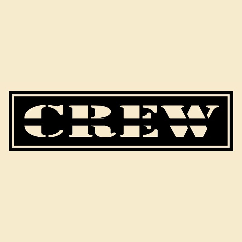 Crew design in patch format