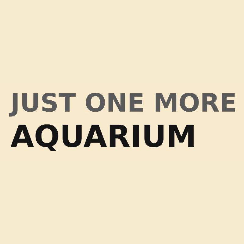 Nur noch ein Aquarium