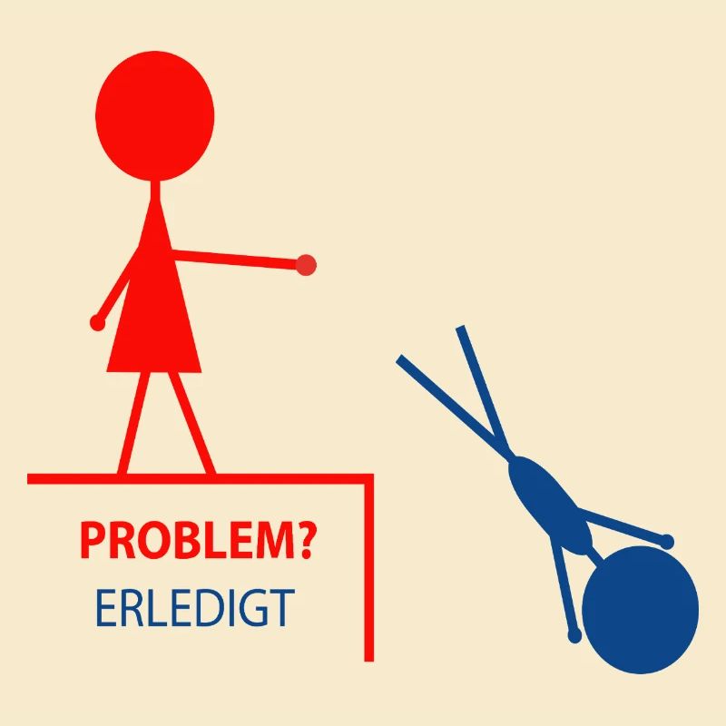 Funny saying – problem? Done!