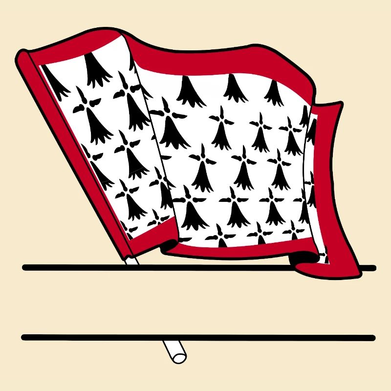 Espace textuel du drapeau Limousin