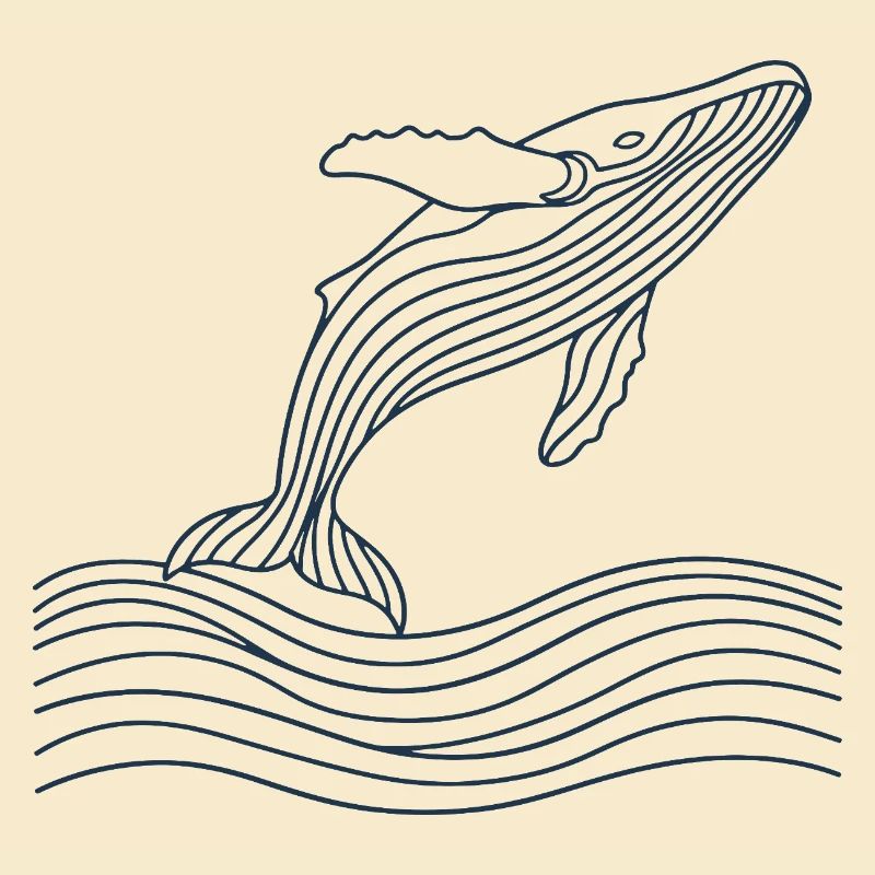 Vagues de baleines