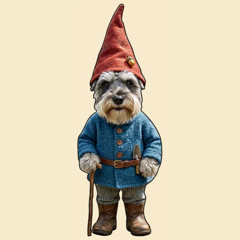 Gartenzwerg Schnauzer Zauber