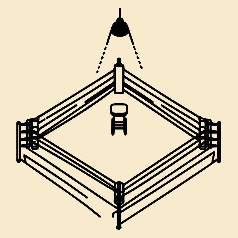 Boxing Ring Graphic