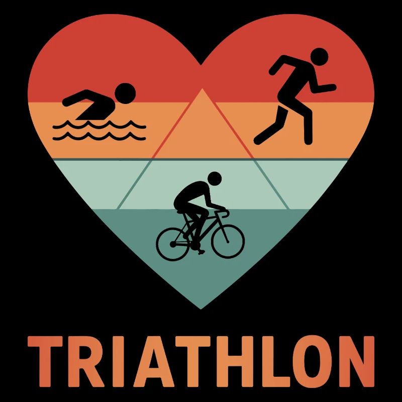 I love Triathlon gift for a triathlete