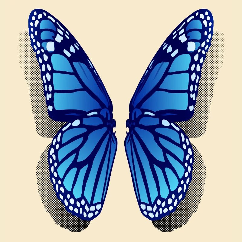 Ailes de papillon monarque