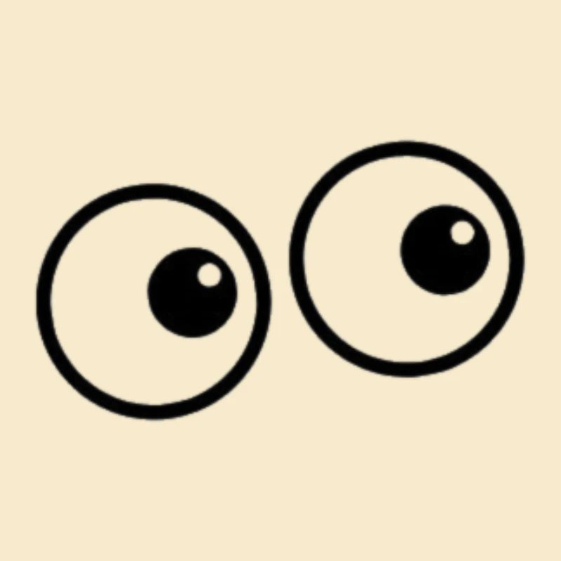 Zwei Augen Blickfang