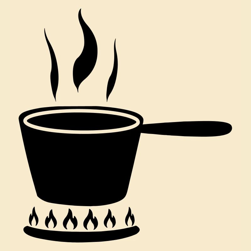 Bac à lait à gaz