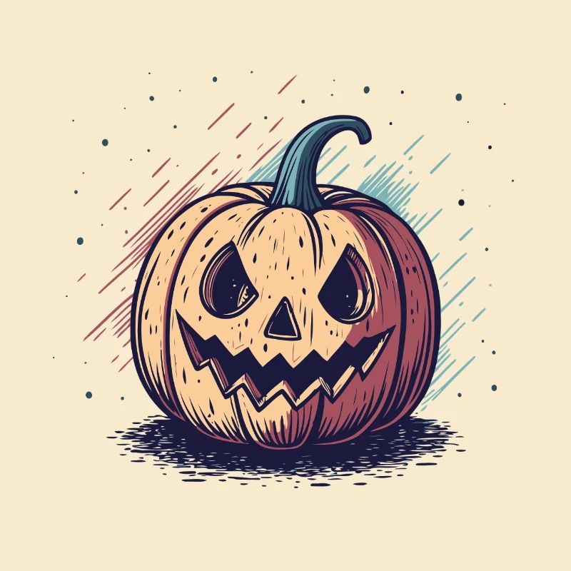 Citrouille jackolantern graphique