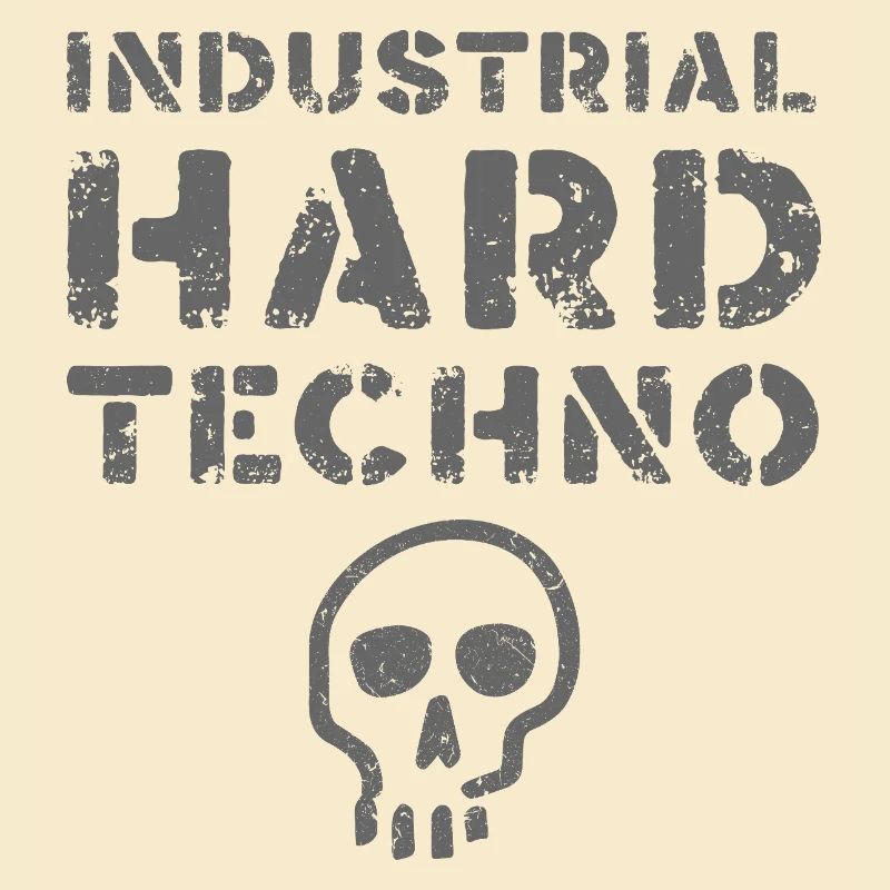 Crâne techno dur industriel