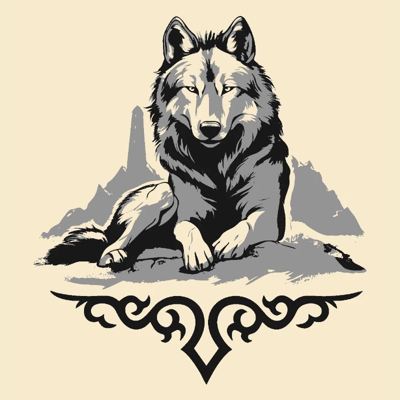 Wolf des Kaukasus