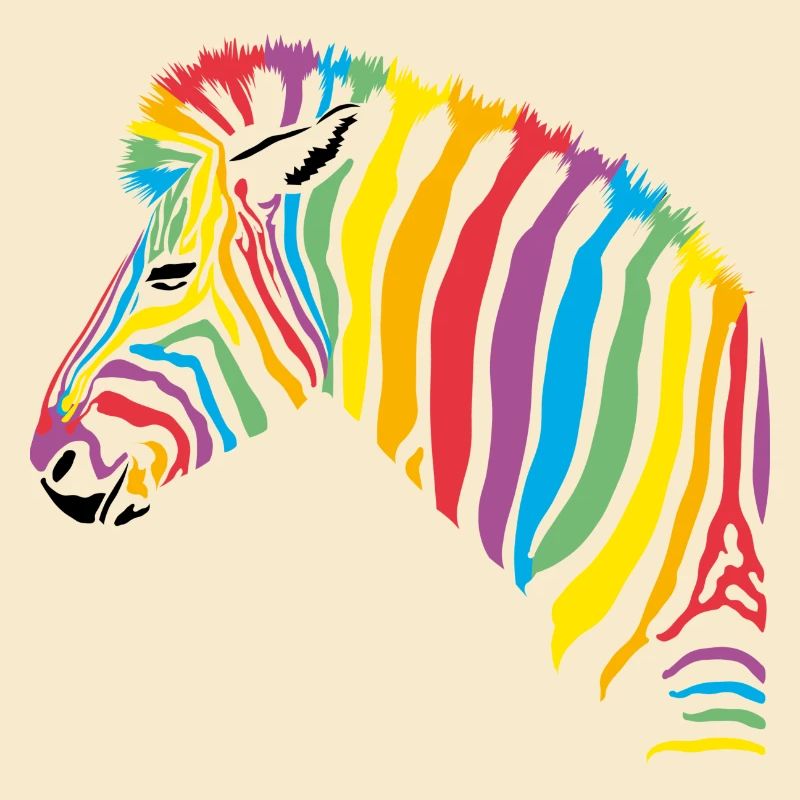 rainbow zebra