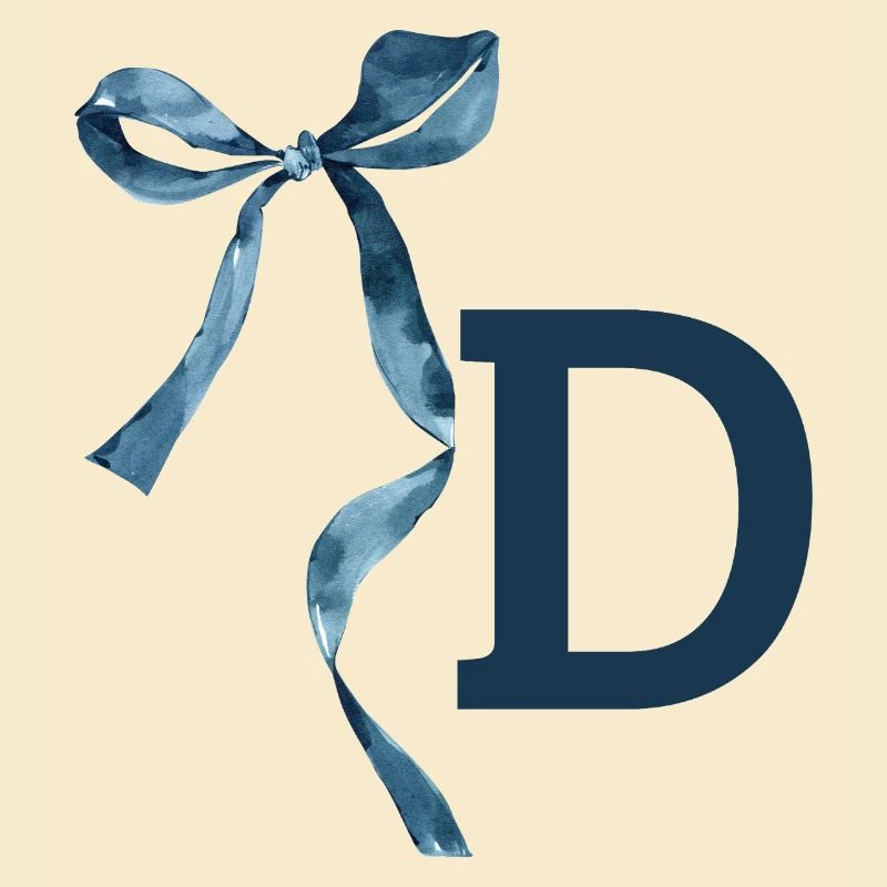 Monogramm Geschenkidee