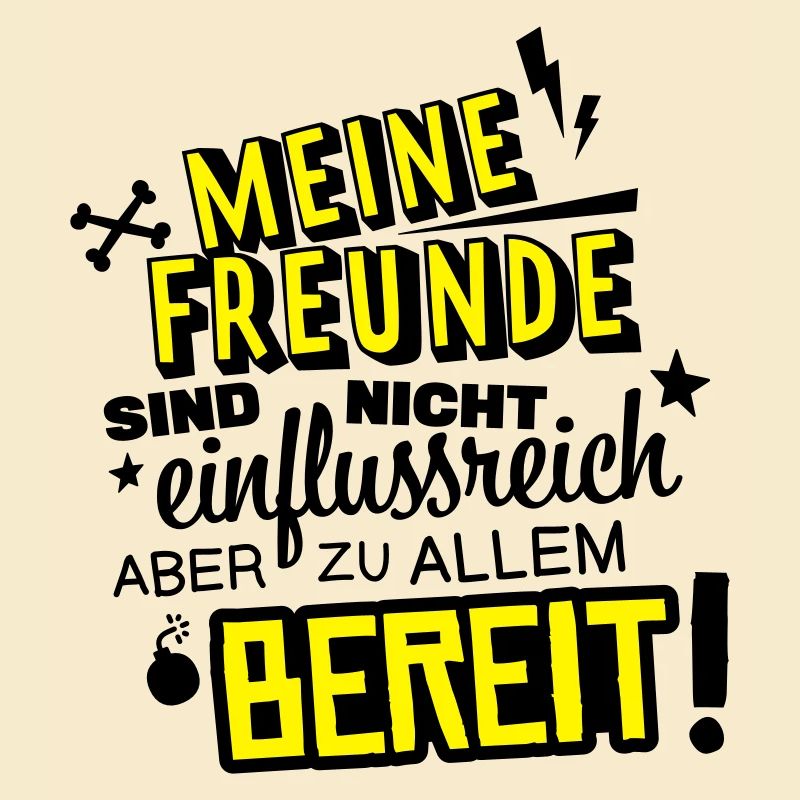 spruch freunde humor