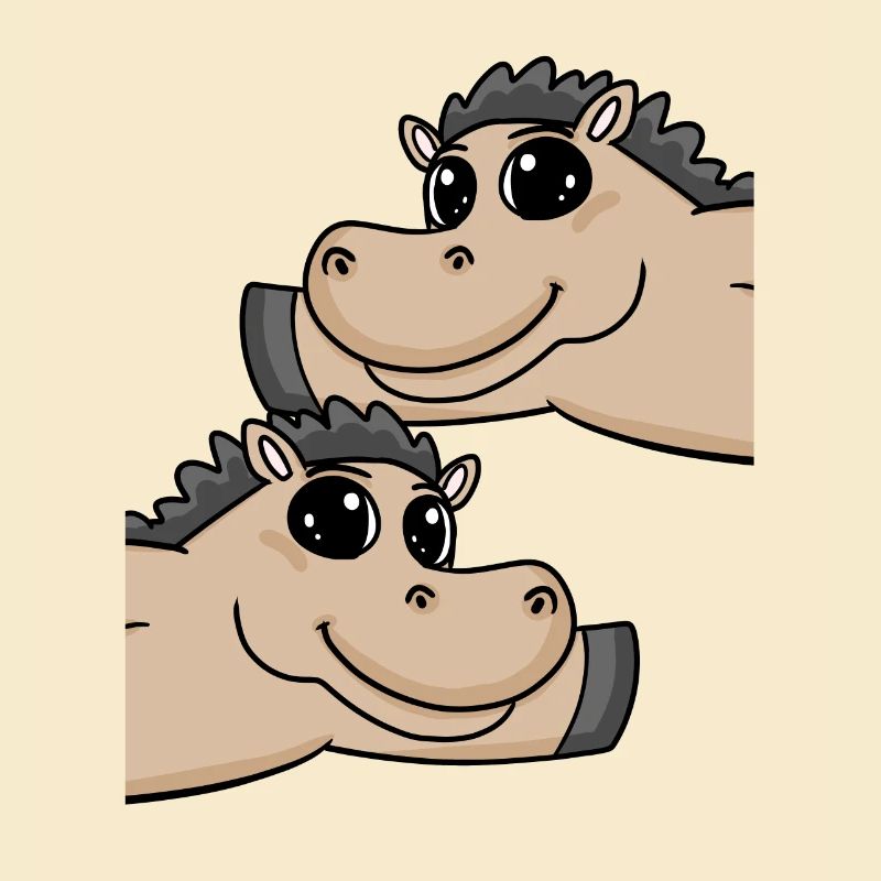 Chevaux à cheval