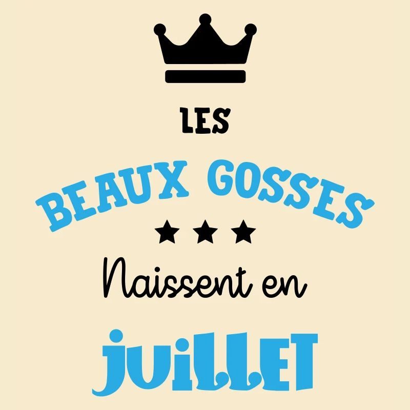 Cadeau naissance bébé garçon Juillet Beaux Gosses