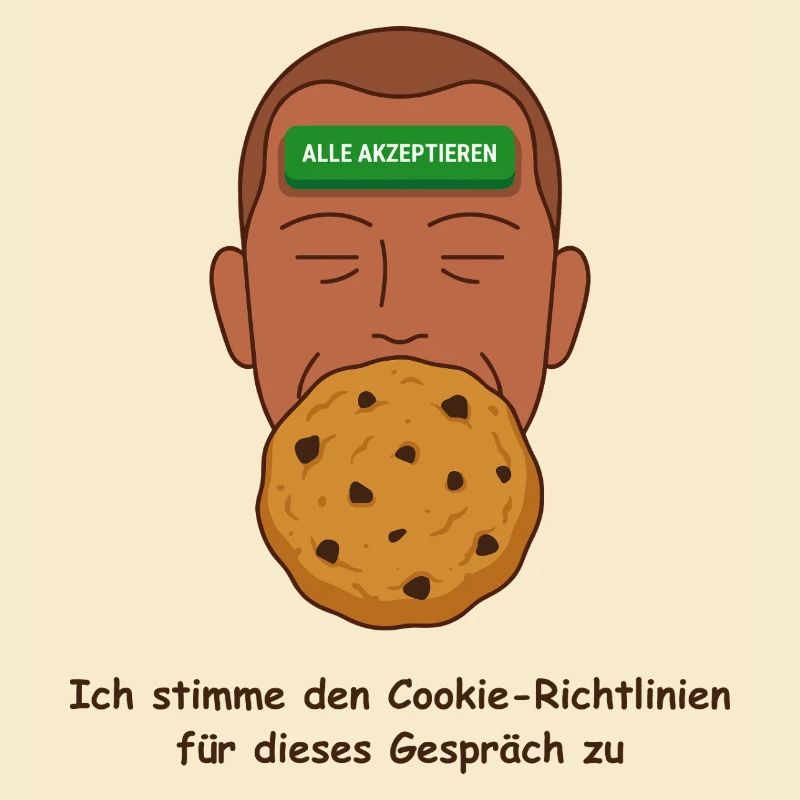 Datenschutz Cookie, Richtlinien Ironie