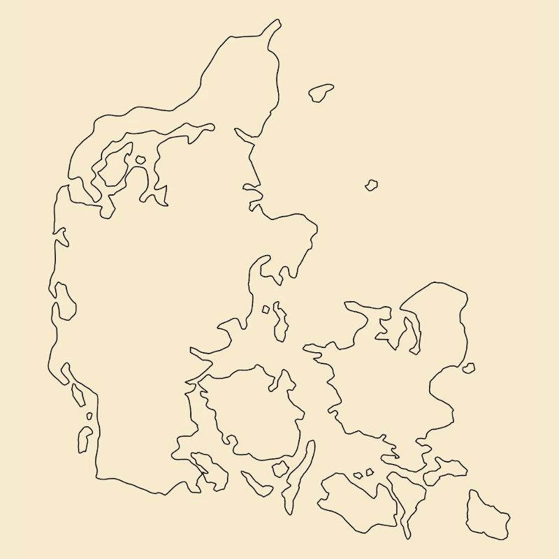 Denmark map