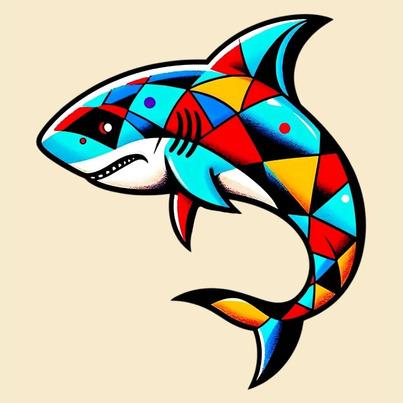 Harlequin shark