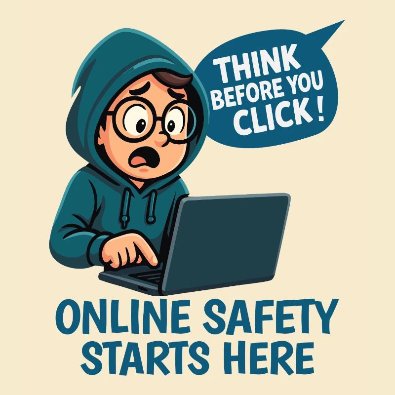 Denk nach bevor du klickst - Online Sicherheit