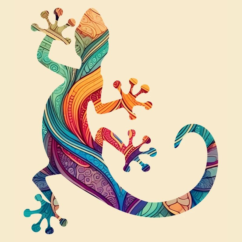 Mandala Gecko