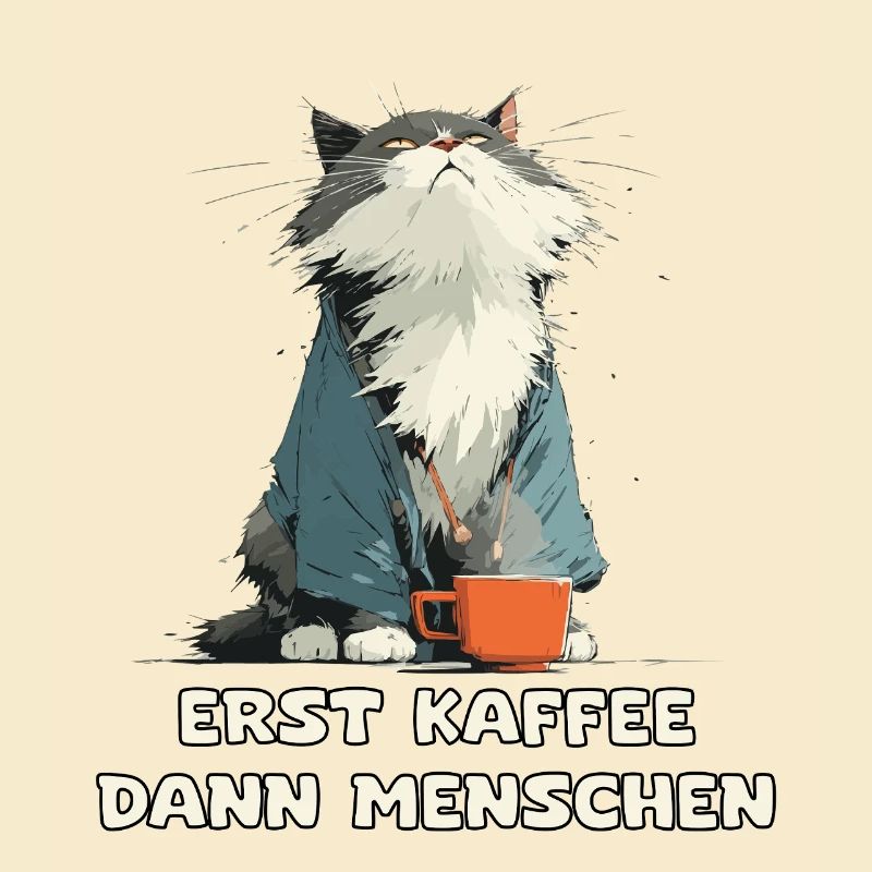 First coffee, then people