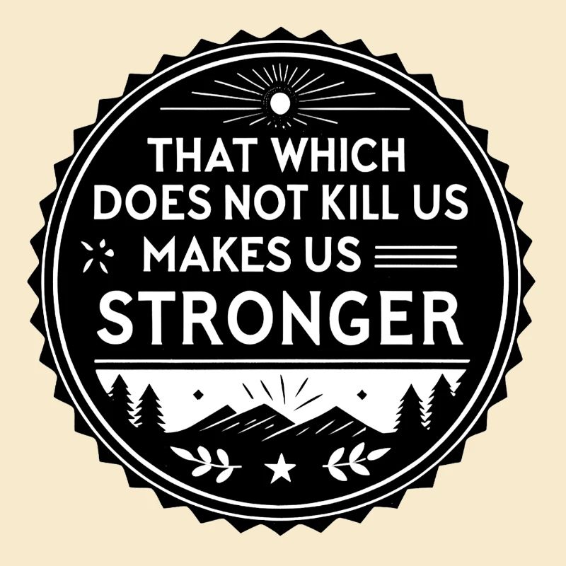 That which does not kill us makes us stronger