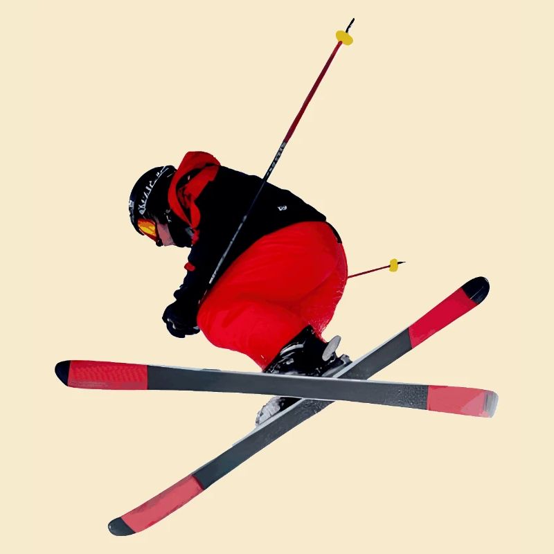 Skifahrer