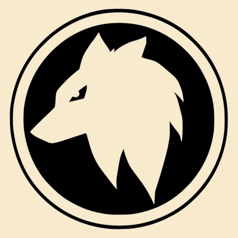 Mangawolf in a circle
