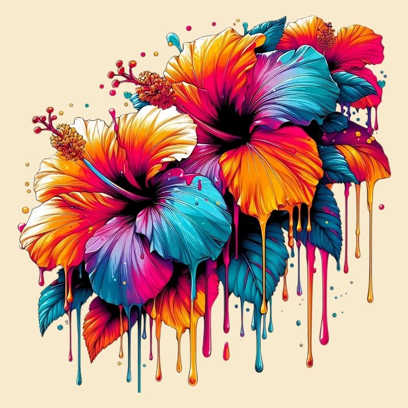 Fleurs d’hibiscus