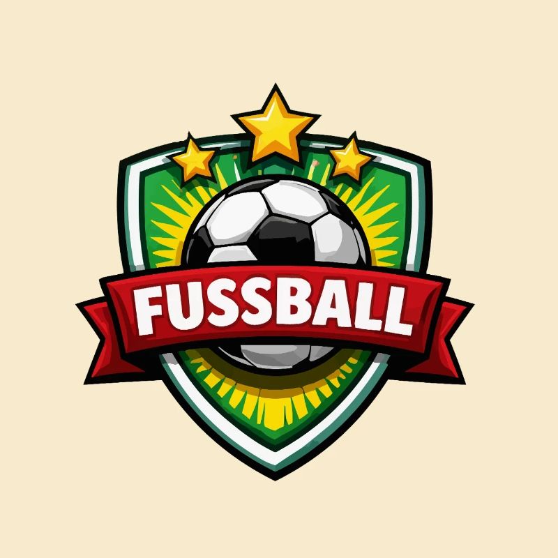 Fussball Shield mit Banner