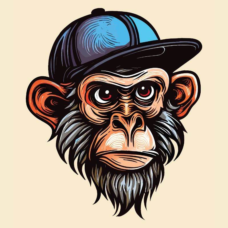 Lustiger Affe