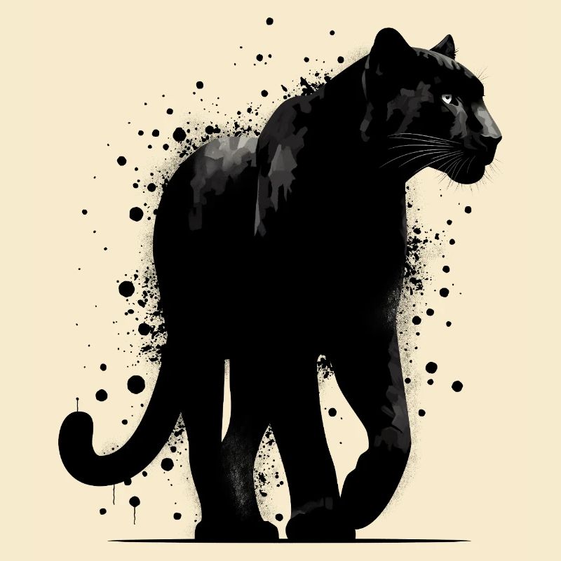 Panthère élégante