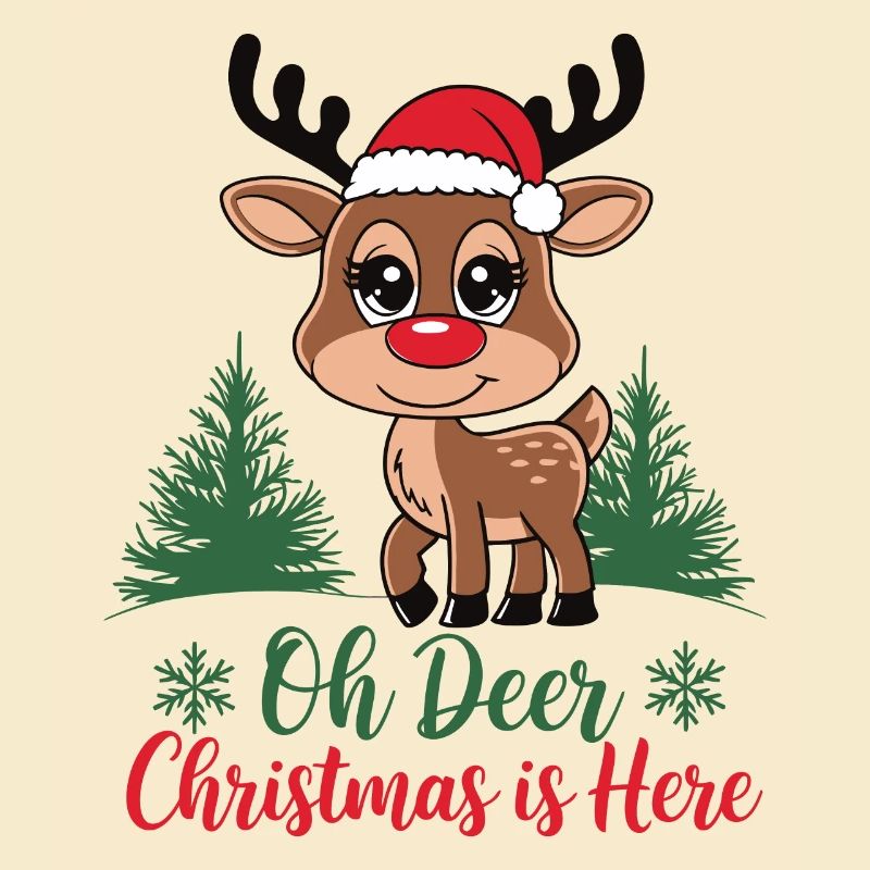 Oh Deer Christmas is Here