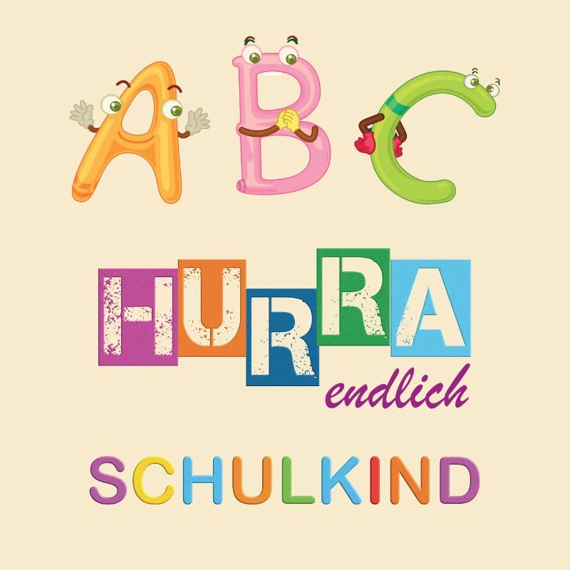 2023 Hurra endlich Schulkind - Einschulung Schule