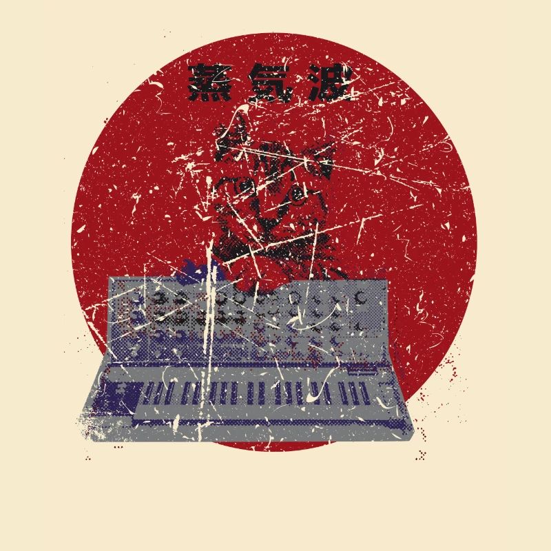 Vintage Japan Synthesizer Katze Analog Synth Retro