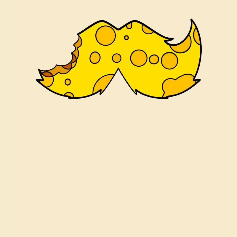 Cheese Mustache Beard