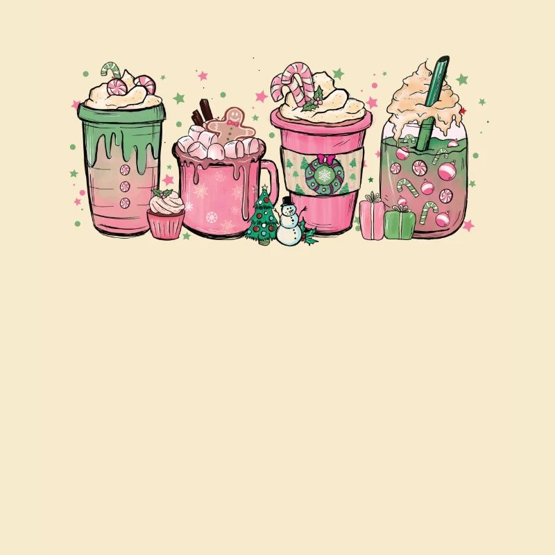 Cup Hot Chocolate Peppermint Mocha