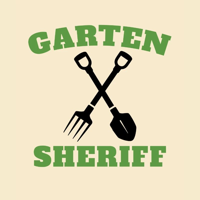 Gärtner Hobbygärtner Landschaftsbau Garten Sheriff
