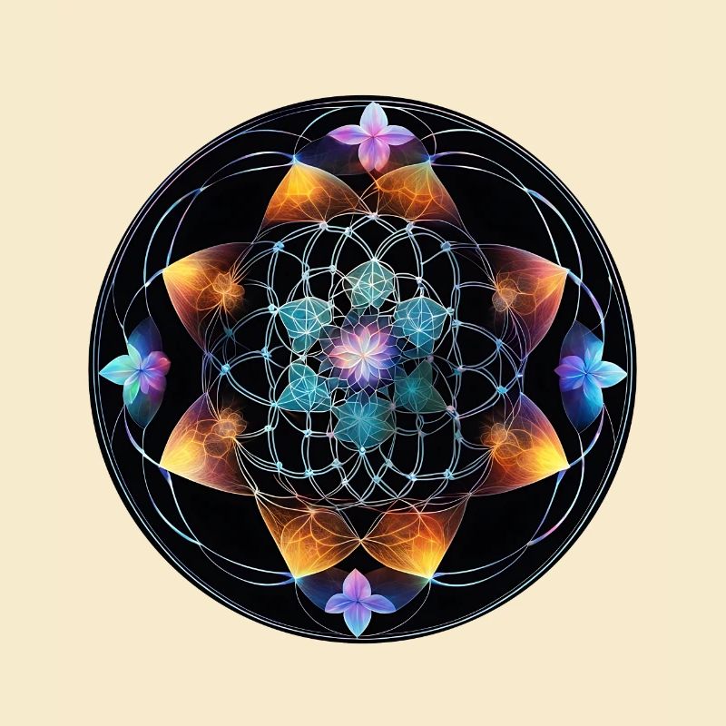 Luminous Mandala MeshGeometry