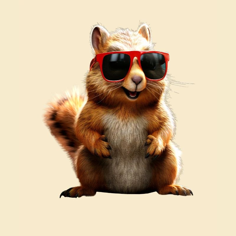 Eichhörnchen Sonnenbrille Ich Liebe Eichhörnchen