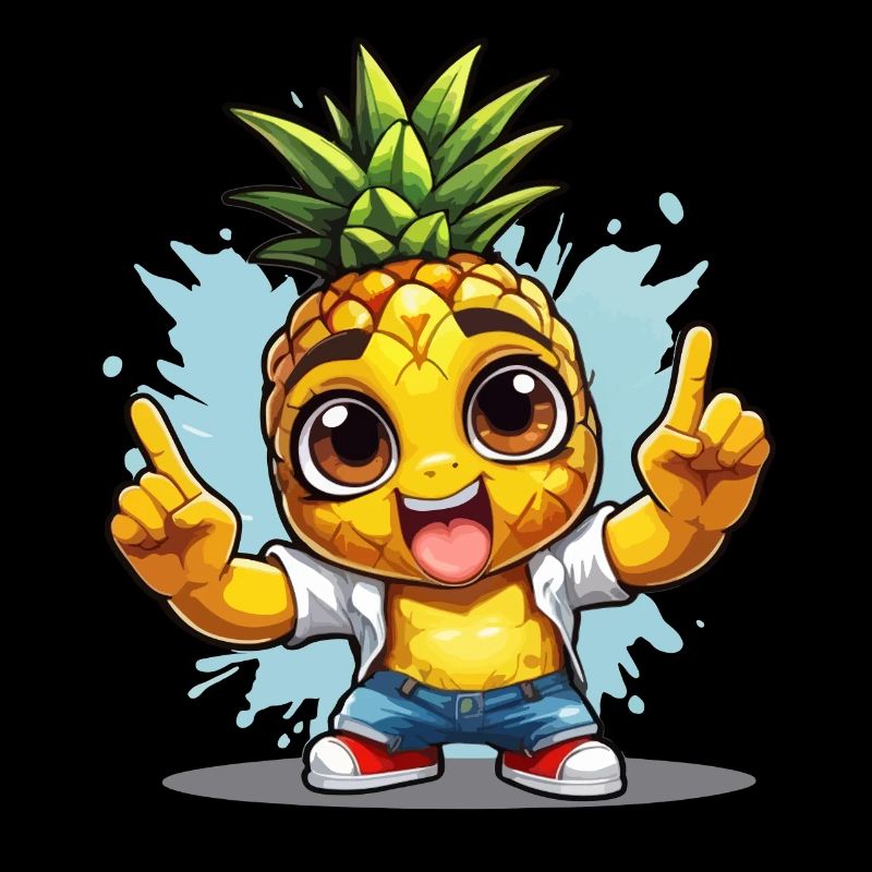 Ananas de bonne humeur