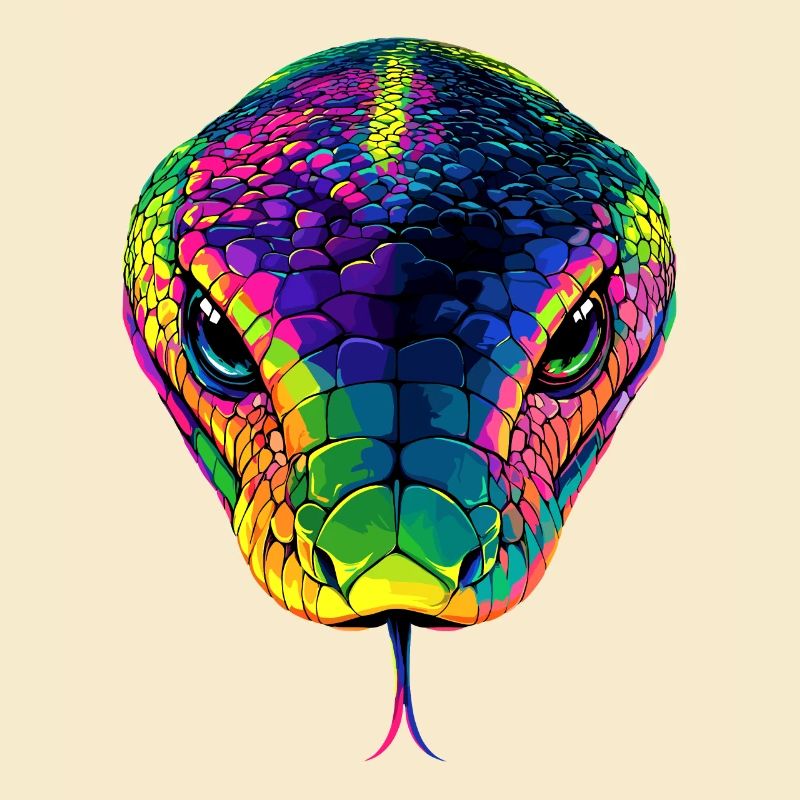 Serpent Python Cobra Mamba Serpent à sonnettes Serpent