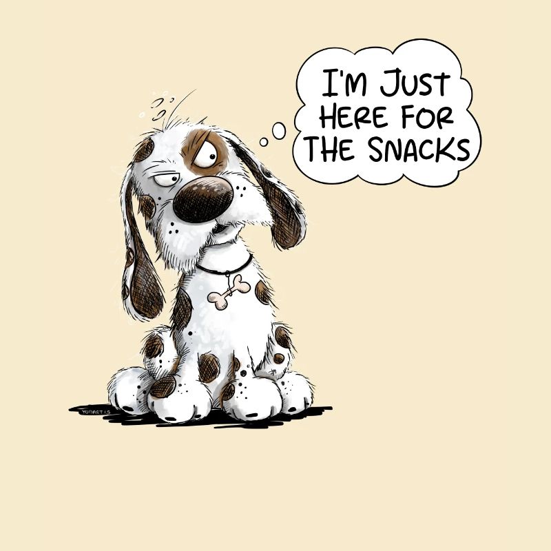 Funny Dog Saying Snacks