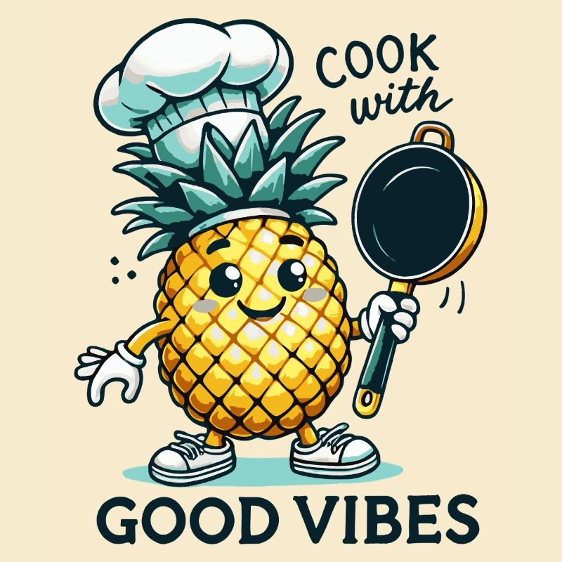Kochen mit Freude Ananas-Chef Viel Spaß beim Kochen