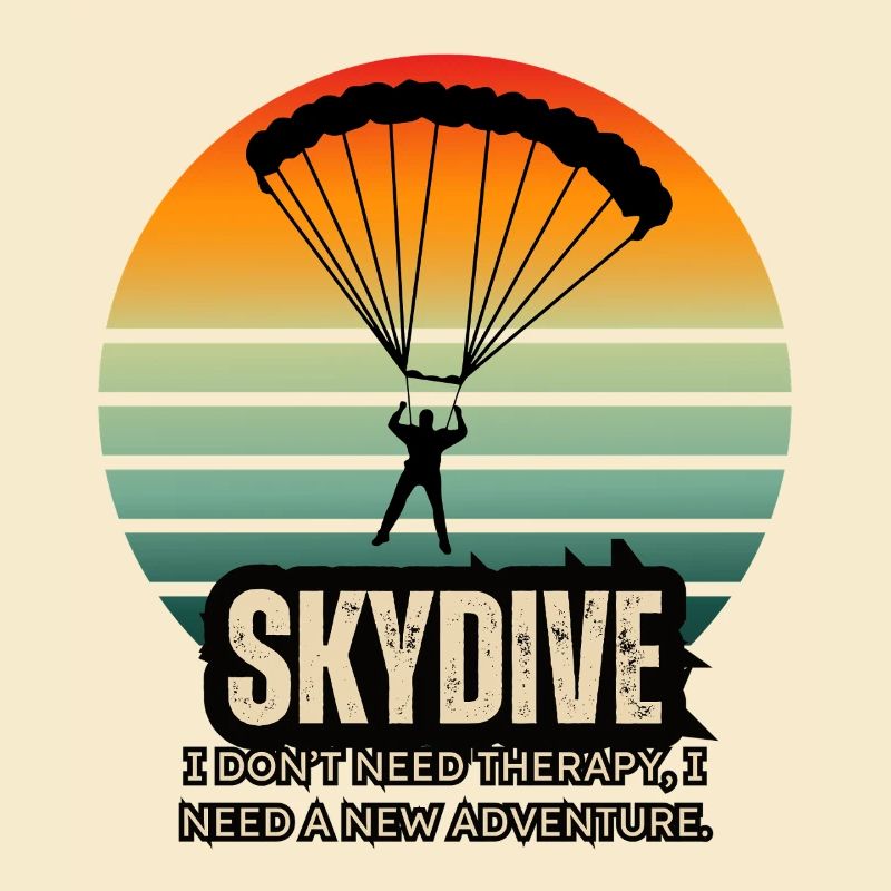 Conception de parachute d’aventure en parachute