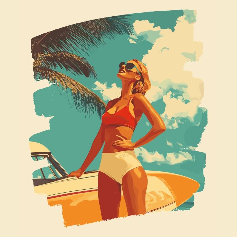 Soleil d’été Rétro