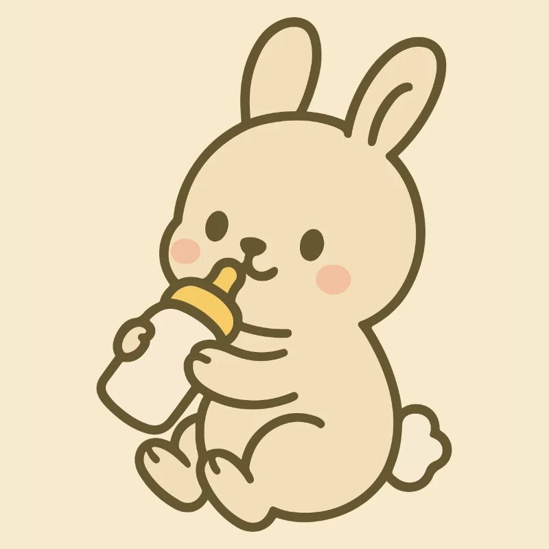 Lapin en flacon